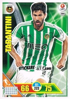Sticker Tarantini - Liga NOS 2016-2017. Adrenalyn XL n. 244 - Panini