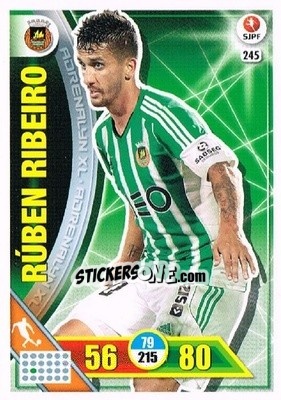 Sticker Ruben Ribeiro - Liga NOS 2016-2017. Adrenalyn XL n. 245 - Panini