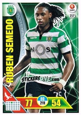 Sticker Rúben Semedo - Liga NOS 2016-2017. Adrenalyn XL n. 257 - Panini