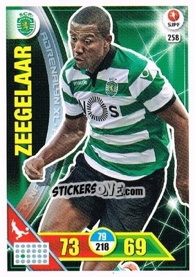 Cromo Marvin Zeegelaar - Liga NOS 2016-2017. Adrenalyn XL - Panini