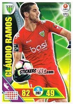 Cromo Cláudio Ramos - Liga NOS 2016-2017. Adrenalyn XL - Panini