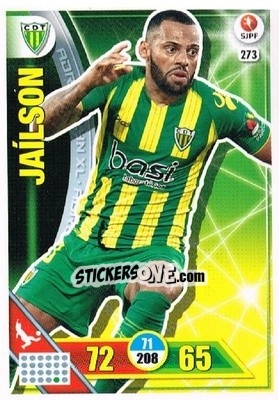 Sticker Jaílson Araújo - Liga NOS 2016-2017. Adrenalyn XL n. 273 - Panini