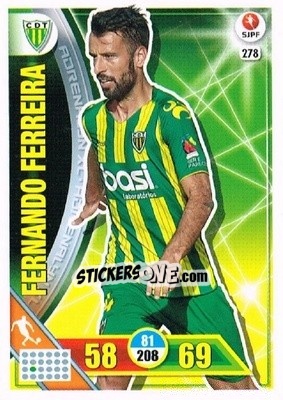 Sticker Fernando Ferreira - Liga NOS 2016-2017. Adrenalyn XL - Panini