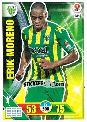 Sticker Eric Moreno - Liga NOS 2016-2017. Adrenalyn XL n. 284 - Panini