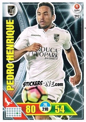 Cromo Pedro Henrique - Liga NOS 2016-2017. Adrenalyn XL - Panini