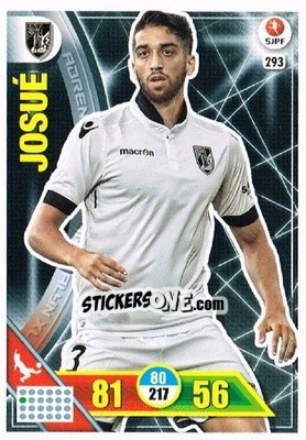 Sticker Josué Sá - Liga NOS 2016-2017. Adrenalyn XL n. 293 - Panini