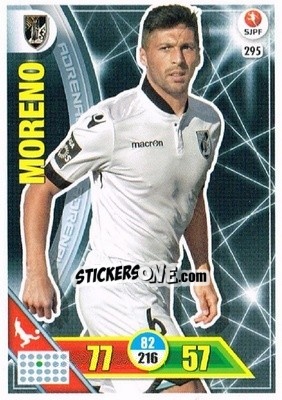 Sticker Moreno - Liga NOS 2016-2017. Adrenalyn XL n. 295 - Panini