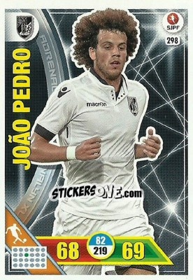 Sticker João Pedro - Liga NOS 2016-2017. Adrenalyn XL - Panini