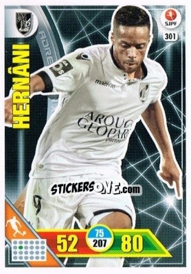 Cromo Hernâni - Liga NOS 2016-2017. Adrenalyn XL - Panini