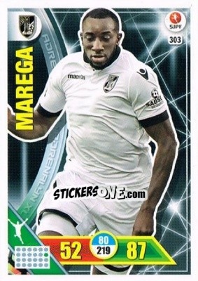 Figurina Moussa Marega - Liga NOS 2016-2017. Adrenalyn XL - Panini