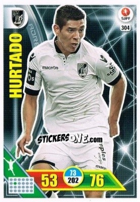 Sticker Paolo Hurtado - Liga NOS 2016-2017. Adrenalyn XL n. 304 - Panini
