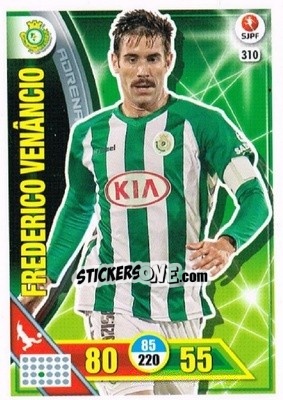 Figurina Frederico Venâncio - Liga NOS 2016-2017. Adrenalyn XL n. 310 - Panini