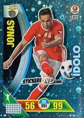 Sticker Jonas - Liga NOS 2016-2017. Adrenalyn XL n. 327 - Panini