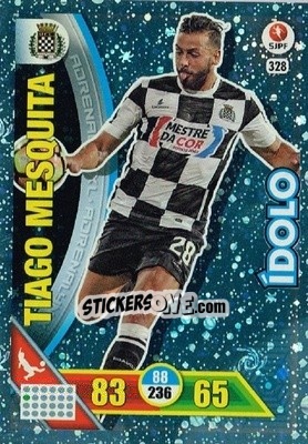 Cromo Tiago Mesquita - Liga NOS 2016-2017. Adrenalyn XL n. 328 - Panini