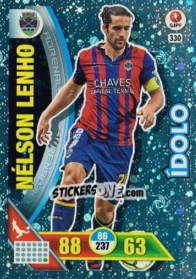 Figurina Nélson Lenho - Liga NOS 2016-2017. Adrenalyn XL n. 330 - Panini