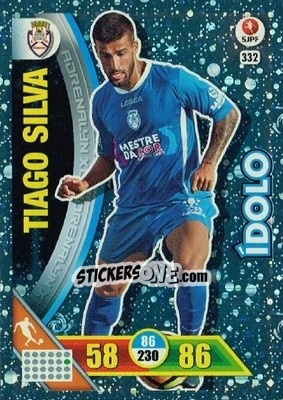 Sticker Tiago Silva - Liga NOS 2016-2017. Adrenalyn XL n. 332 - Panini