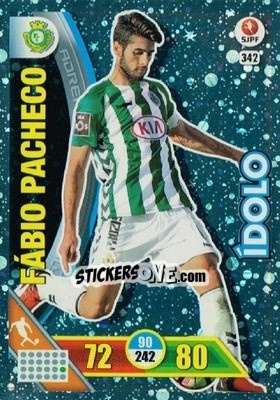 Cromo Fábio Pacheco - Liga NOS 2016-2017. Adrenalyn XL - Panini