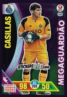 Sticker Iker Casillas - Liga NOS 2016-2017. Adrenalyn XL n. 350 - Panini