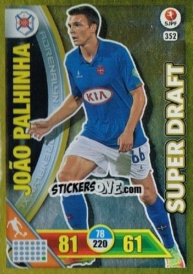 Sticker João Palhinha - Liga NOS 2016-2017. Adrenalyn XL n. 352 - Panini