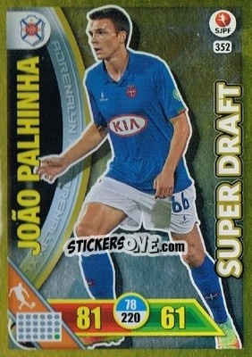 Figurina João Palhinha - Liga NOS 2016-2017. Adrenalyn XL - Panini