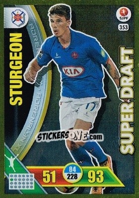 Sticker Fábio Sturgeon - Liga NOS 2016-2017. Adrenalyn XL n. 353 - Panini