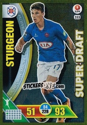 Figurina Fábio Sturgeon - Liga NOS 2016-2017. Adrenalyn XL - Panini