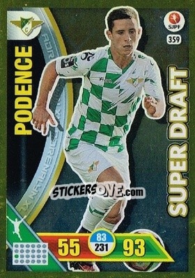 Cromo Daniel Podence - Liga NOS 2016-2017. Adrenalyn XL - Panini