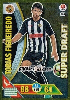 Cromo Tobias Figueiredo - Liga NOS 2016-2017. Adrenalyn XL n. 360 - Panini
