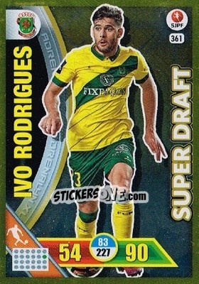 Sticker Ivo Rodrigues - Liga NOS 2016-2017. Adrenalyn XL n. 361 - Panini