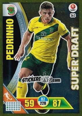 Sticker Pedrinho - Liga NOS 2016-2017. Adrenalyn XL n. 362 - Panini