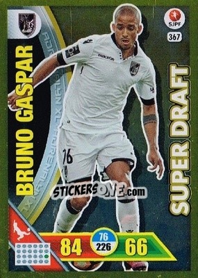 Sticker Bruno Gaspar - Liga NOS 2016-2017. Adrenalyn XL n. 367 - Panini
