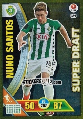 Sticker Nuno Santos - Liga NOS 2016-2017. Adrenalyn XL n. 369 - Panini