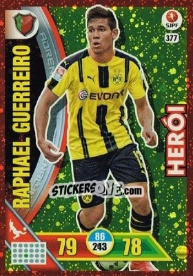 Sticker Raphael Guerreiro - Liga NOS 2016-2017. Adrenalyn XL n. 377 - Panini