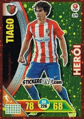 Sticker Tiago Mendes - Liga NOS 2016-2017. Adrenalyn XL n. 379 - Panini