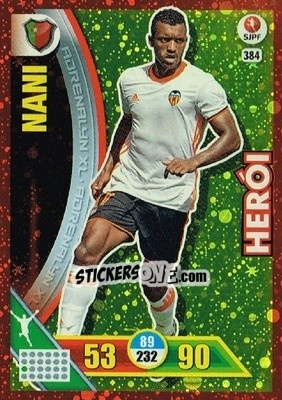 Sticker Nani - Liga NOS 2016-2017. Adrenalyn XL n. 384 - Panini