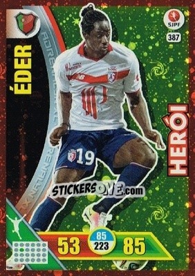 Sticker éder - Liga NOS 2016-2017. Adrenalyn XL n. 387 - Panini