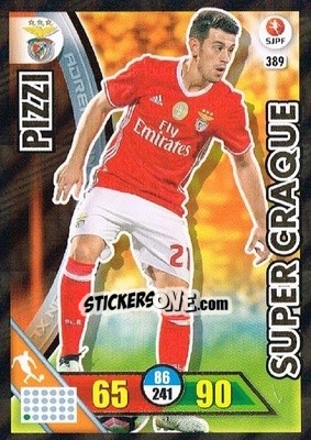 Sticker Pizzi - Liga NOS 2016-2017. Adrenalyn XL n. 389 - Panini