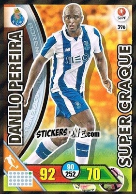 Cromo Danilo Pereira - Liga NOS 2016-2017. Adrenalyn XL - Panini