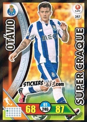Sticker Otávio - Liga NOS 2016-2017. Adrenalyn XL n. 397 - Panini