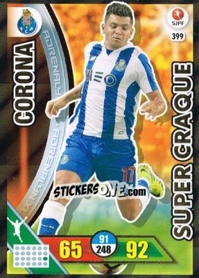 Sticker Jesús Corona - Liga NOS 2016-2017. Adrenalyn XL n. 399 - Panini