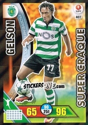 Sticker Gelson Martins - Liga NOS 2016-2017. Adrenalyn XL n. 402 - Panini
