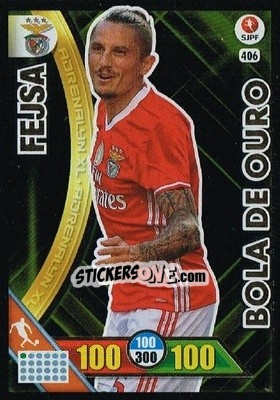 Sticker Ljubomir Fejsa - Liga NOS 2016-2017. Adrenalyn XL n. 406 - Panini