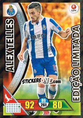 Figurina Alex Telles - Liga NOS 2016-2017. Adrenalyn XL - Panini