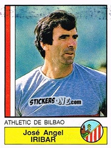 Figurina Iribar - Liga Spagnola 1986-1987 n. 2 - Panini