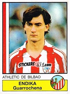 Figurina Endika - Liga Spagnola 1986-1987 n. 13 - Panini