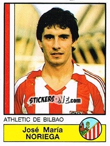 Sticker Noriega - Liga Spagnola 1986-1987 n. 15 - Panini