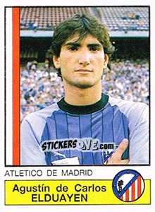 Figurina Elduayen - Liga Spagnola 1986-1987 n. 22 - Panini