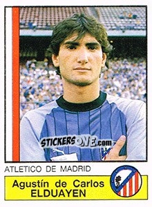 Figurina Elduayen - Liga Spagnola 1986-1987 - Panini