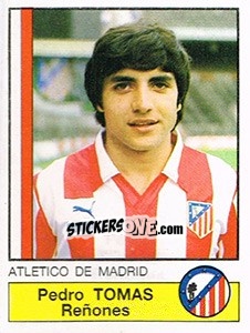 Sticker Tomas - Liga Spagnola 1986-1987 - Panini