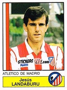 Sticker Landaburu - Liga Spagnola 1986-1987 n. 29 - Panini